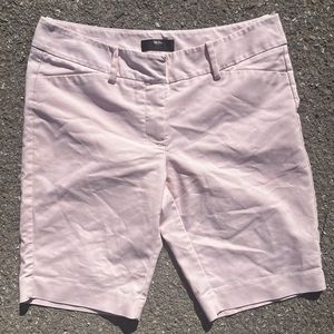 MOSSIMO SUPPLY CO LIGHT PINK BERMUDA CHINO SHORTS 8 WOMENS
